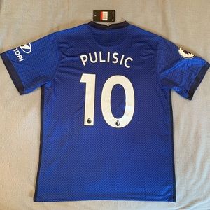 Chelsea Christian Pulisic #10 20/21 Home Jersey L
